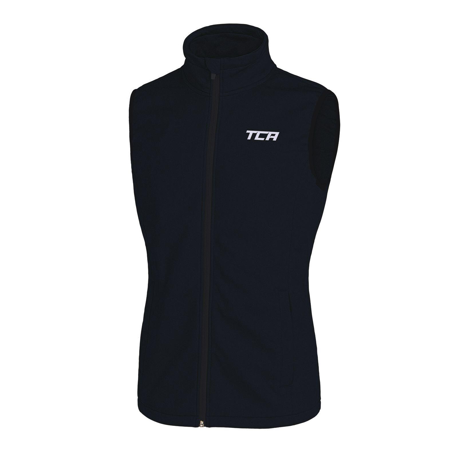 Men's Flyweight Wind-Proof Gilet with Zip Pockets - Black Night 1/5