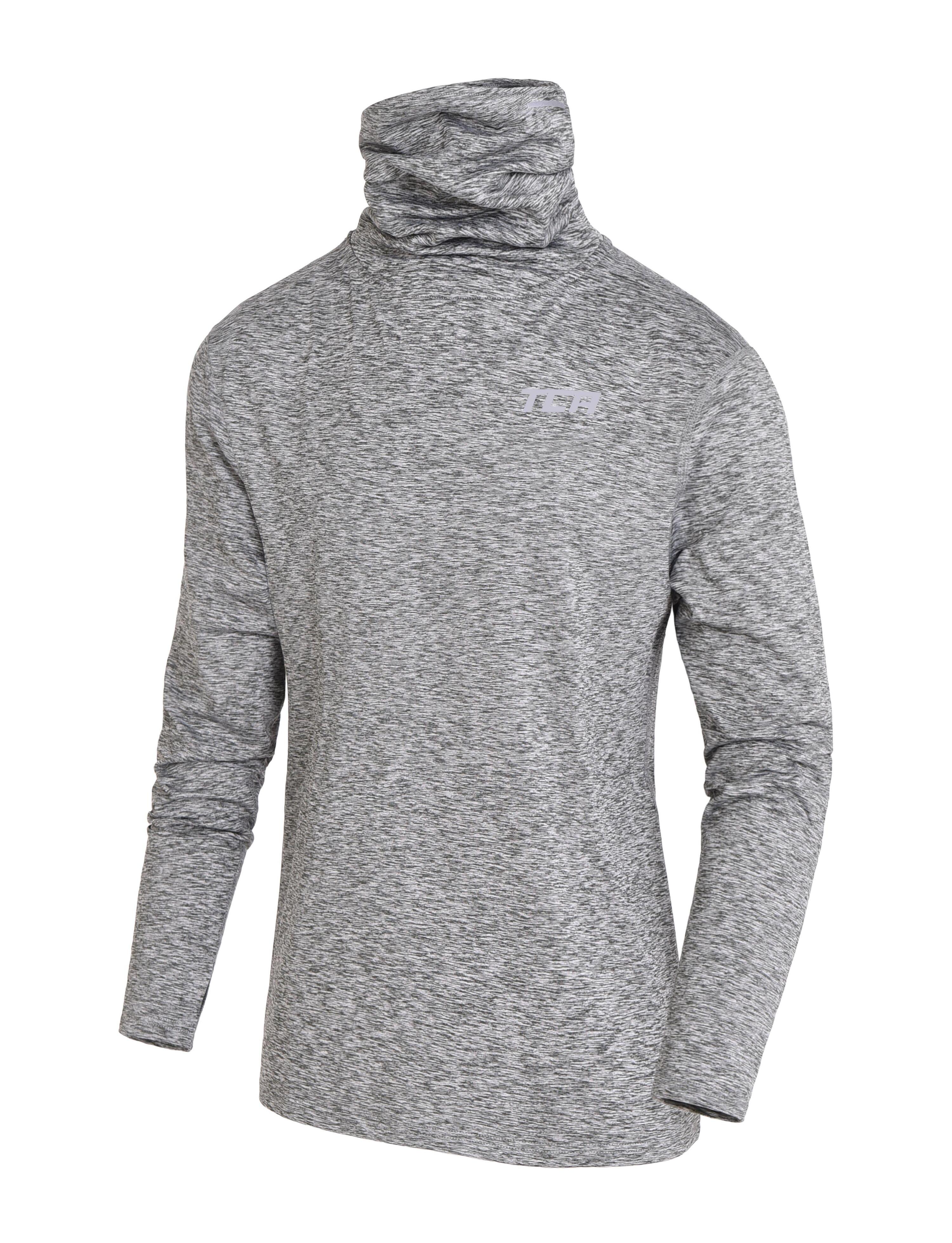 TCA Boy’s Thermal Funnel Neck Top - Quiet Shade Marl