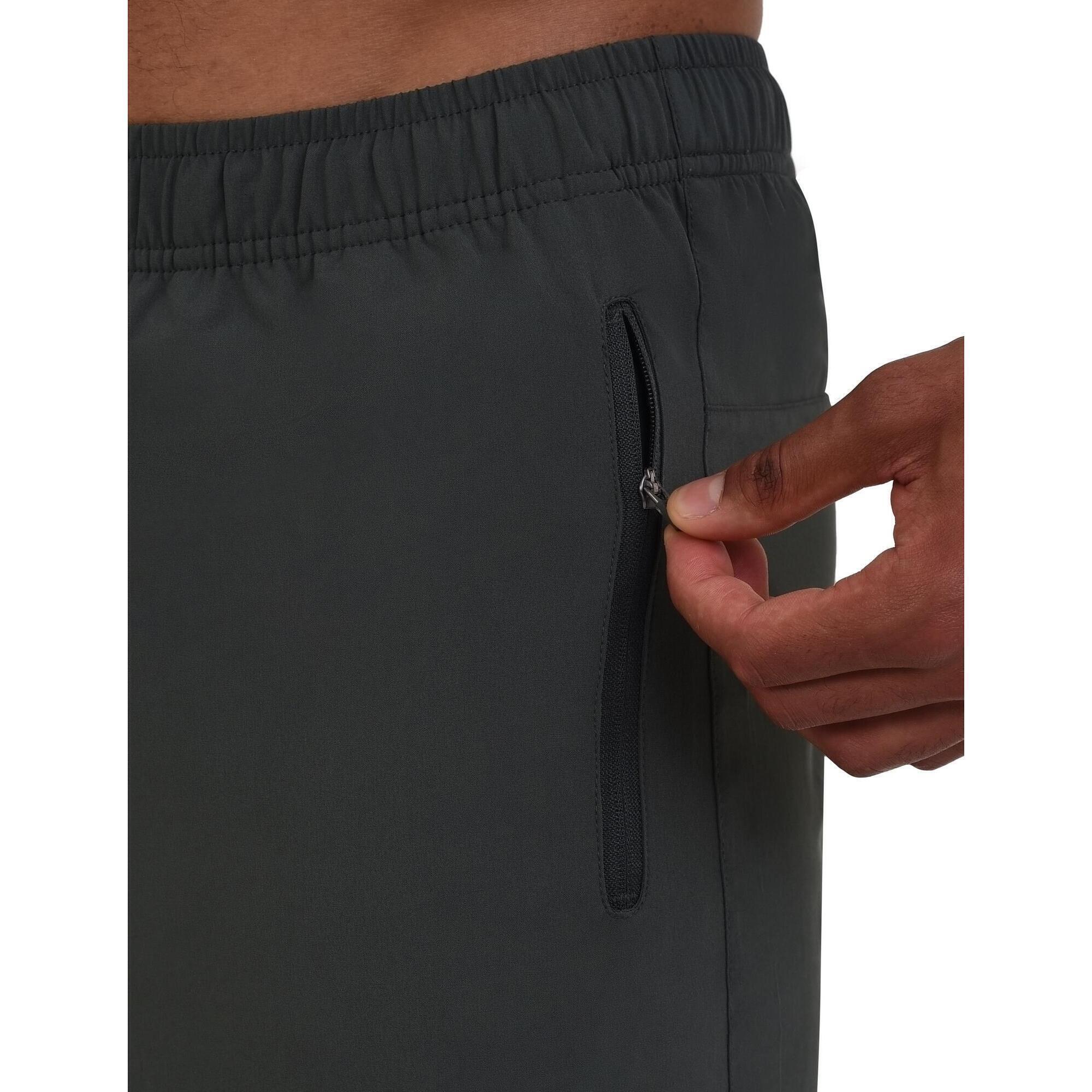 Men's Ultra 2-in-1 Running Shorts with Zip Pockets - Darkest Spruce 5/5