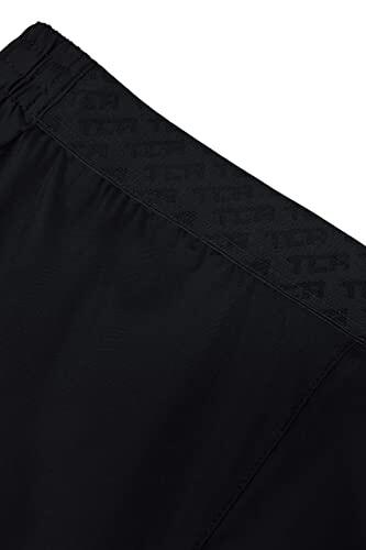 Boys' Elite Tech Lightweight Running Shorts with Zip Pockets - Triple Black 3/5