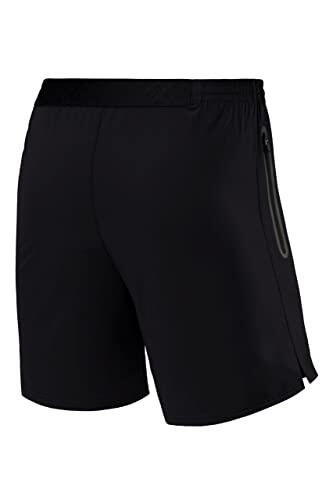 Boys' Elite Tech Lightweight Running Shorts with Zip Pockets - Triple Black 2/5