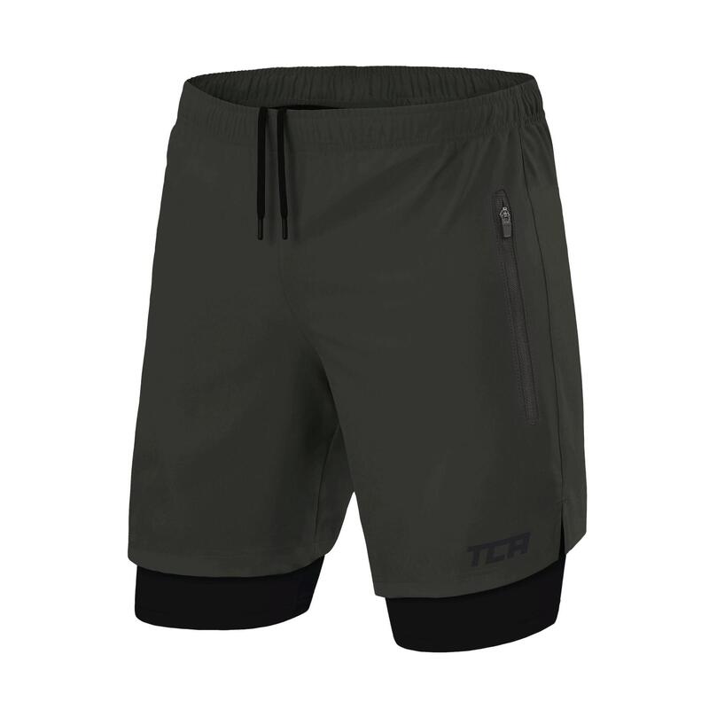 Pantaloncini da uomo Ultra 2 in 1 con tasca zip