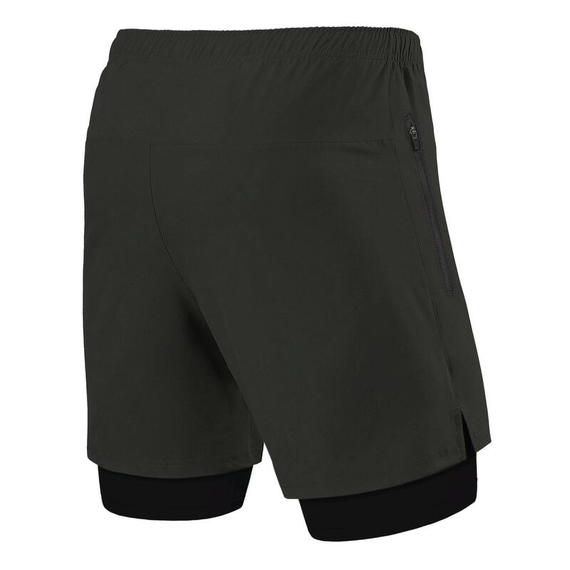 Pantaloncini da uomo Ultra 2 in 1 con tasca zip