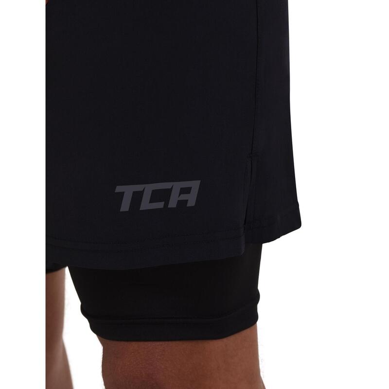 Short 2-en-1 Ultra avec Poche à Fermeture Éclair pour Hommes