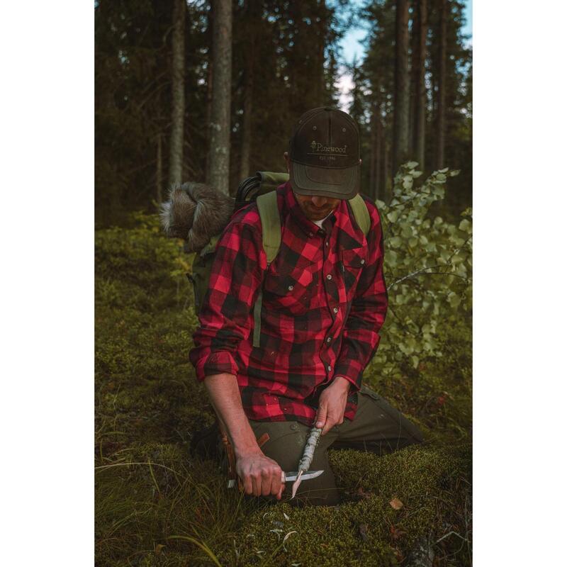 Pinewood Pantalons Lappland Rough - Vert Mousse