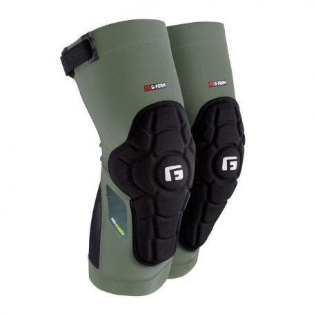 Protège Genoux-Tibia Enfant G-Form Rugged Noir