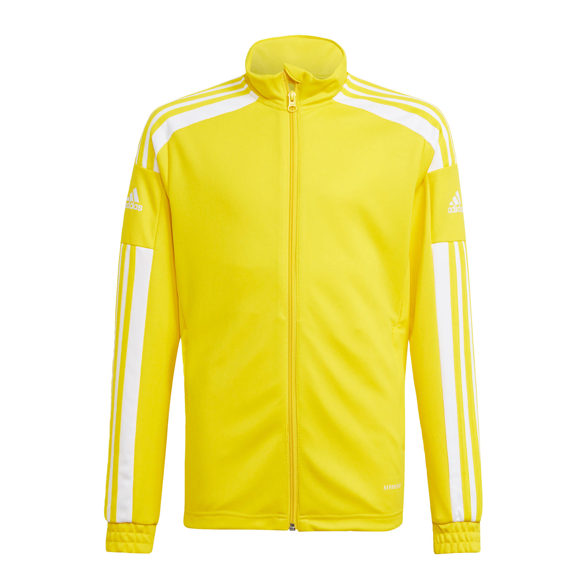 Adidas - Veste Squadra 21 Training - Sweat-shirt - Blanc|jaune -  4 À 6 Ans - Decathlon