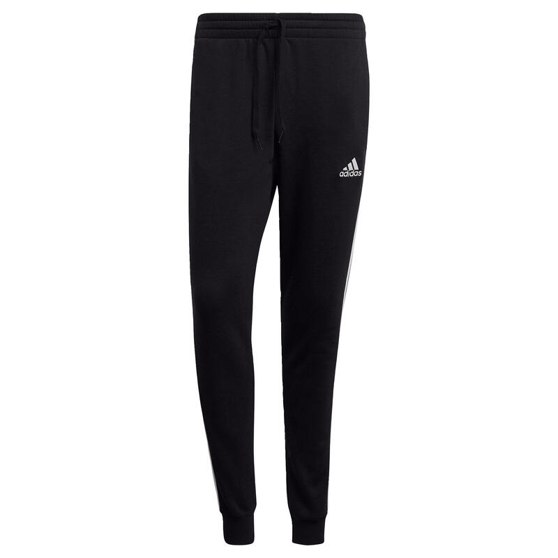 Essentials Fleece Fitted 3-Stripes Broek