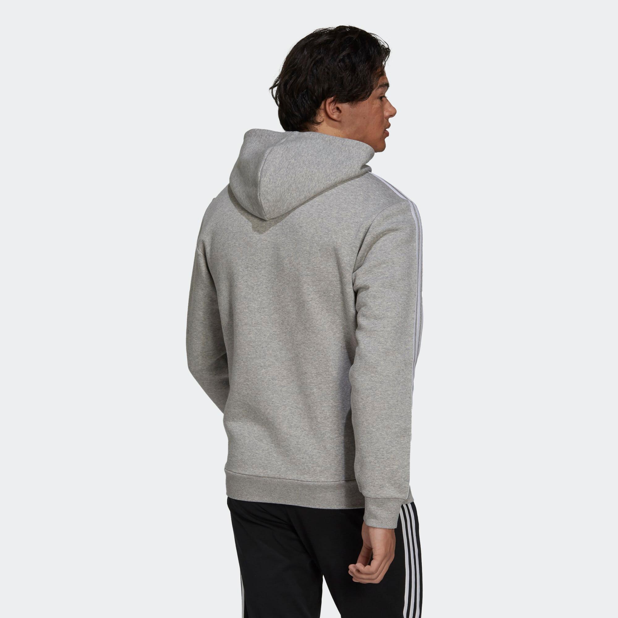 Felpa con cappuccio Essentials Fleece 3-Stripes Logo 4/5