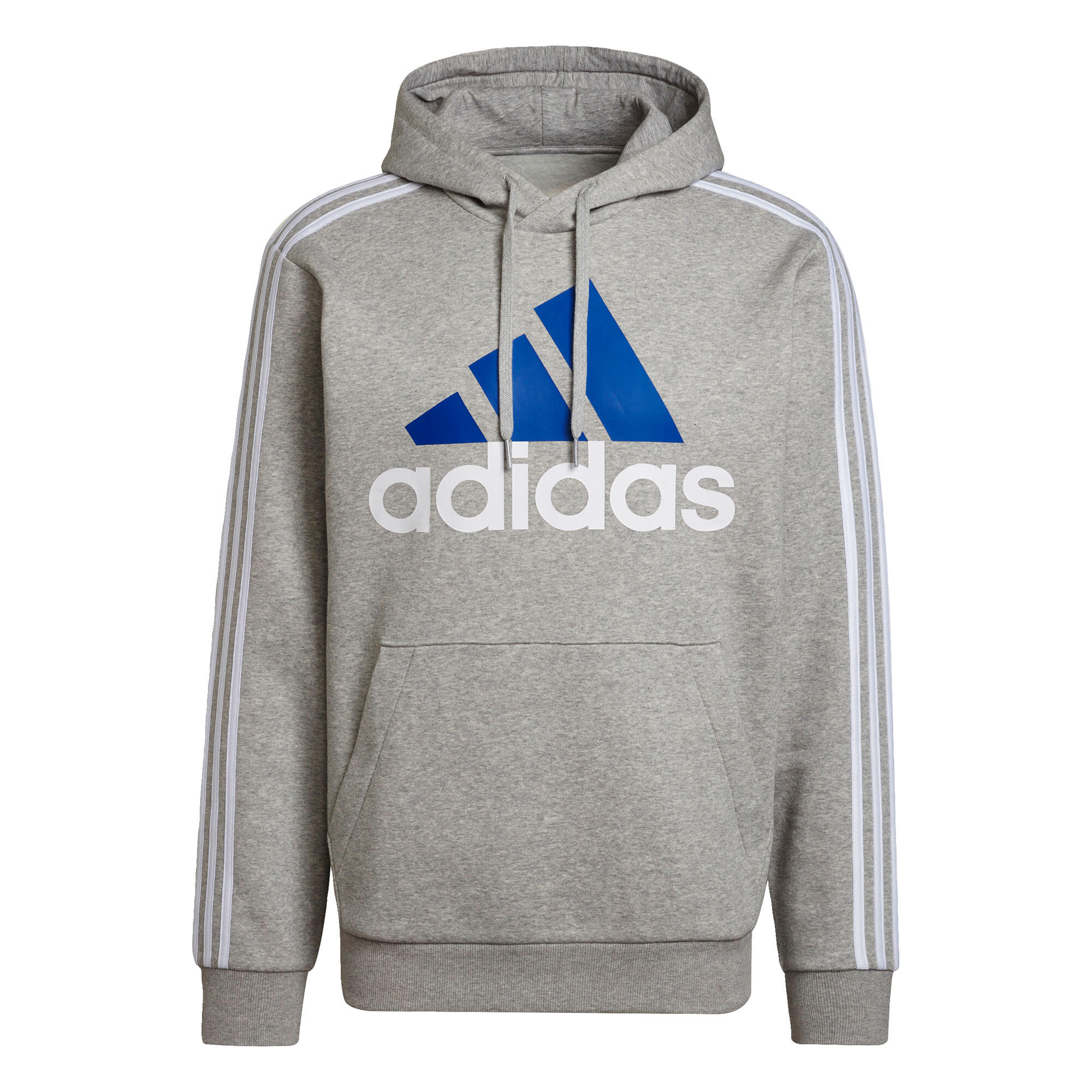 Essentials Fleece 3-Stripes Logo Hoodie 2/5