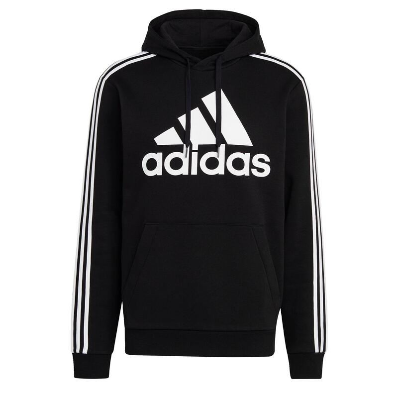 Sudadera con capucha Essentials Fleece Logo 3 bandas