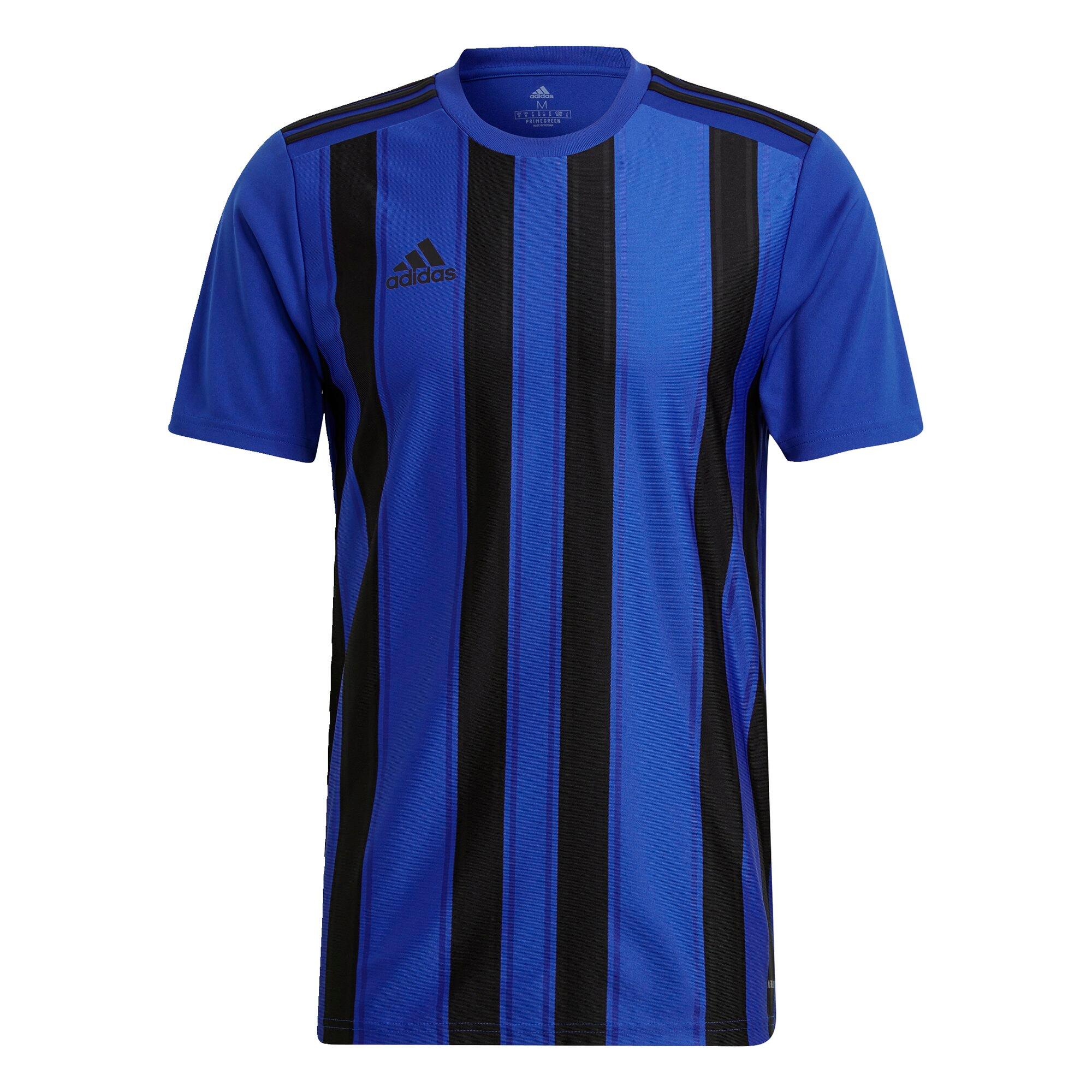 T-Shirt Homem Adidas Striped 21 Azul 2/5