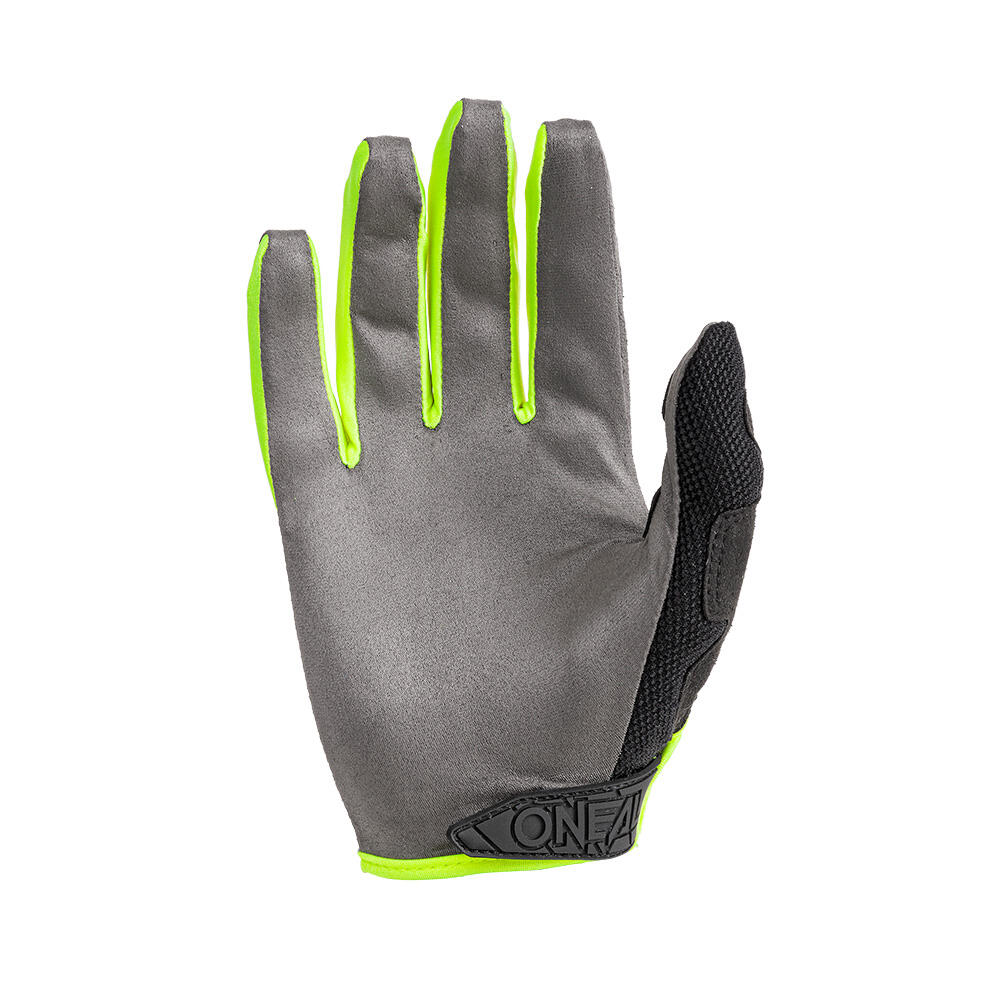 O'Neal Mayhem Covert Long Gloves Gray / Fluo Yellow 3/3