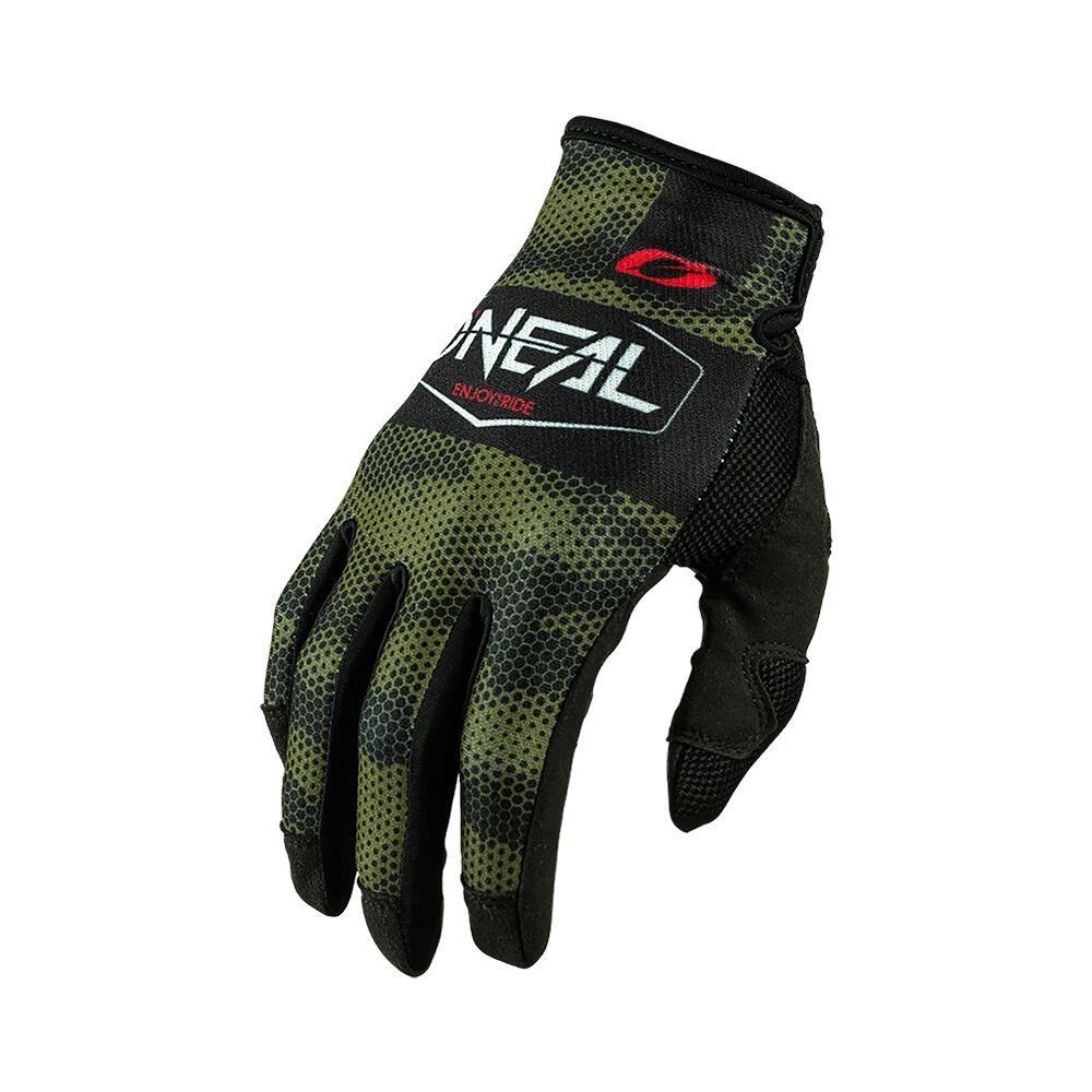 O'Neal Mayhem Covert Long Gloves Preto / Verde 3/3