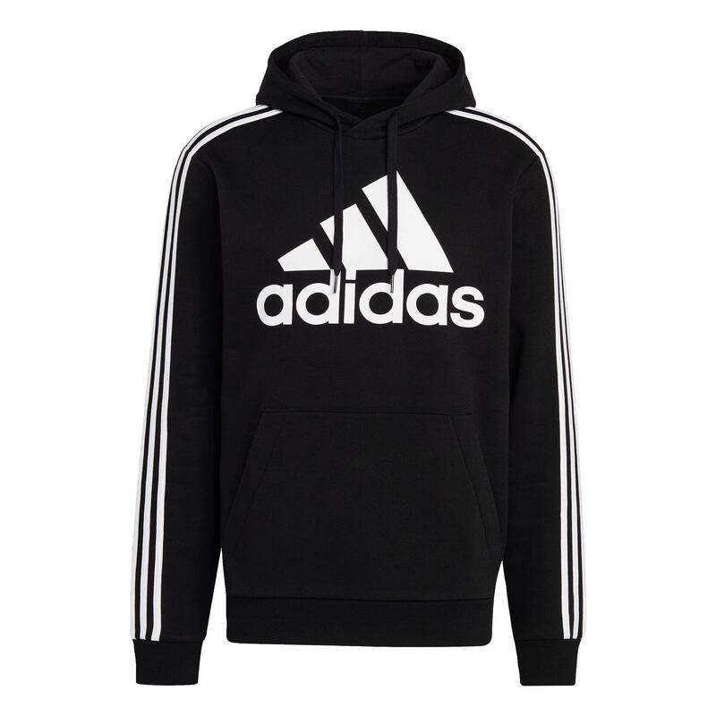 Felpa con cappuccio Essentials Fleece 3-Stripes Logo