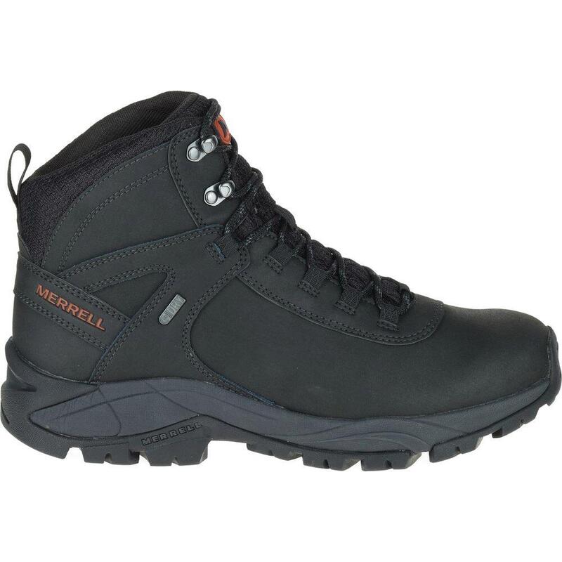 Zapatos Casual De Hombre Merrell Vego Mid Ltr Wp Black Negro