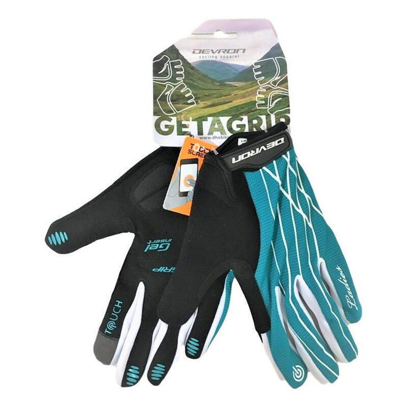 Manusi Ciclism Devron 9582 Ladies Touch D-Grip - Turcoaz