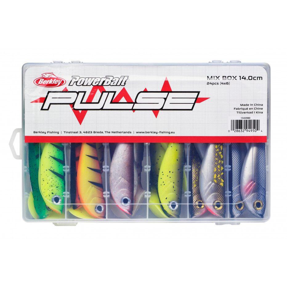 Berkley Pulse Shad MixBox Weichköder-Set (90 g – 14 cm – 24) 2/2