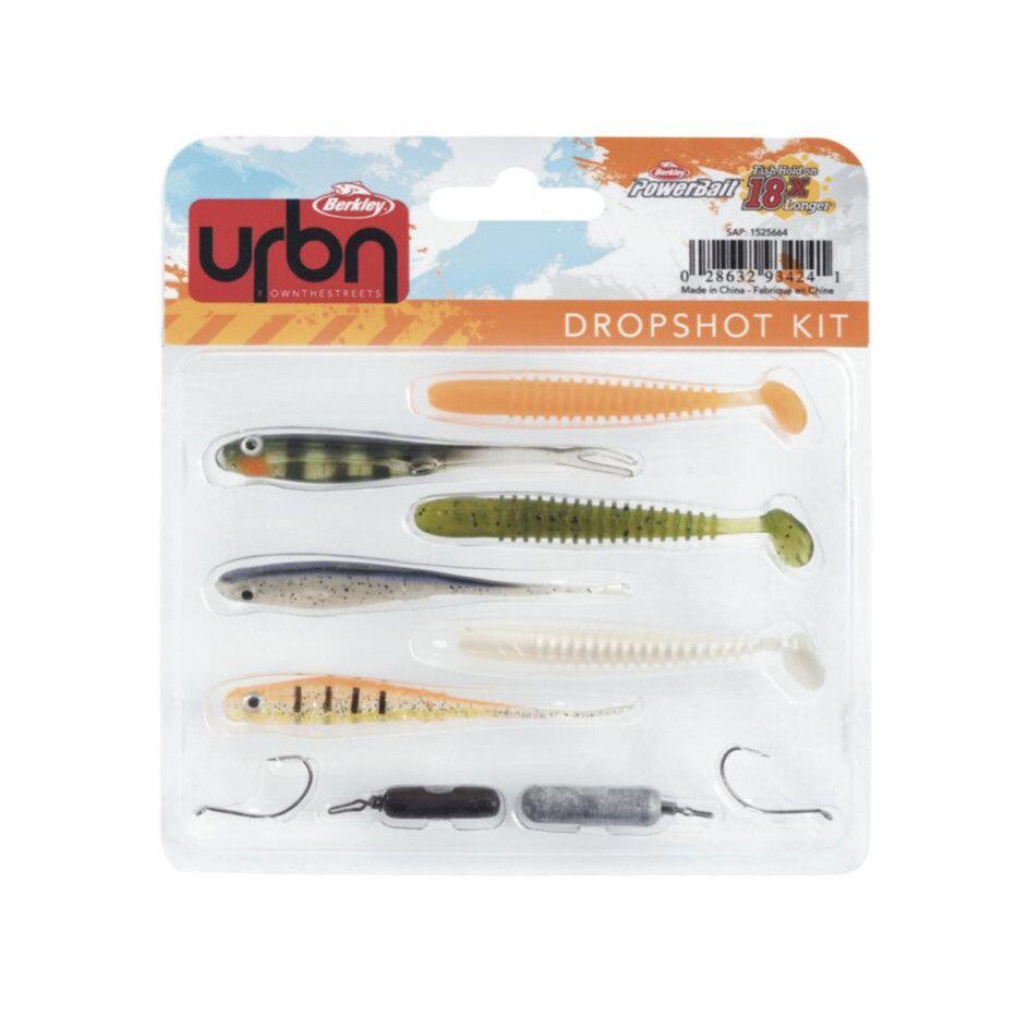 Berkley - Berkley Urbn Kit Dropshot - Leurre Souple - Multicolore - Taille Unique - Decathlon