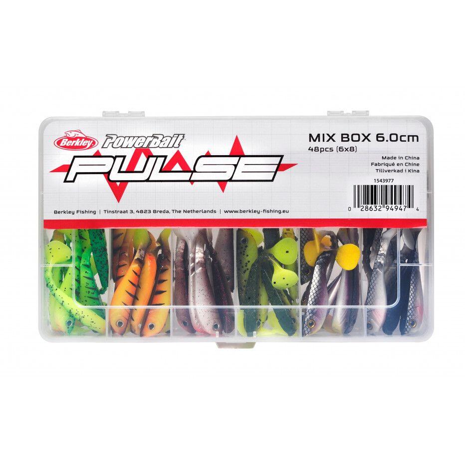 Berkley Pulse Shad MixBox Weichköder-Set (40 g – 6 cm – 48) 2/2