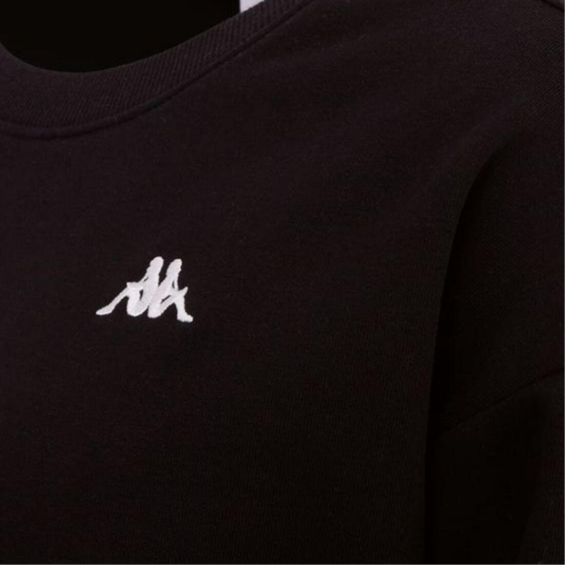 Kappa Janka Sweatshirt, Femme, pulls molletonnés, noir 4/5