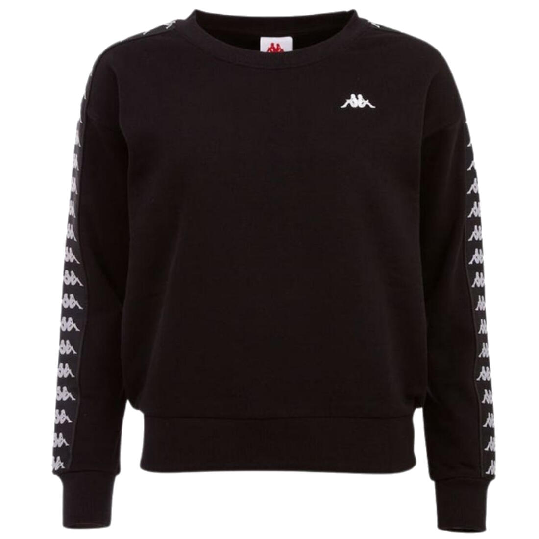 Kappa Janka Sweatshirt, Femme, pulls molletonnés, noir 1/5