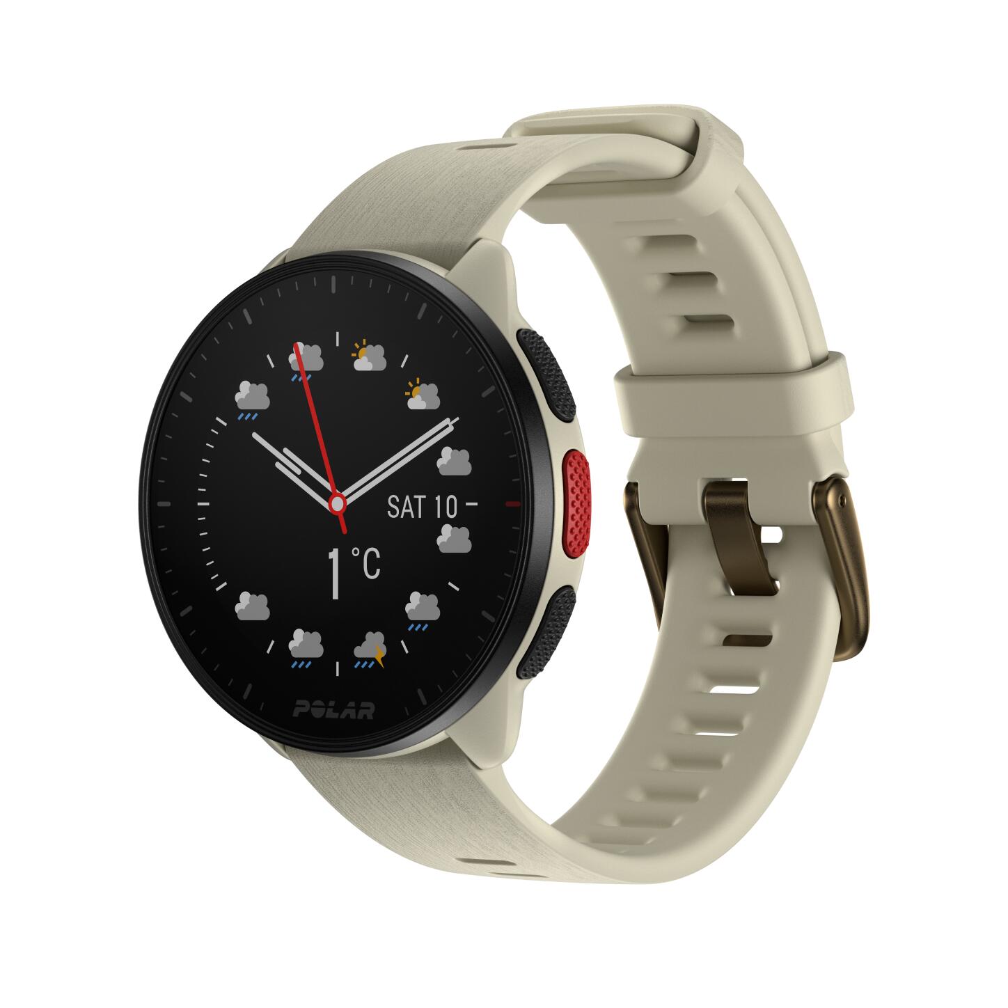 GPS Running Watch Polar Pacer Cloud White