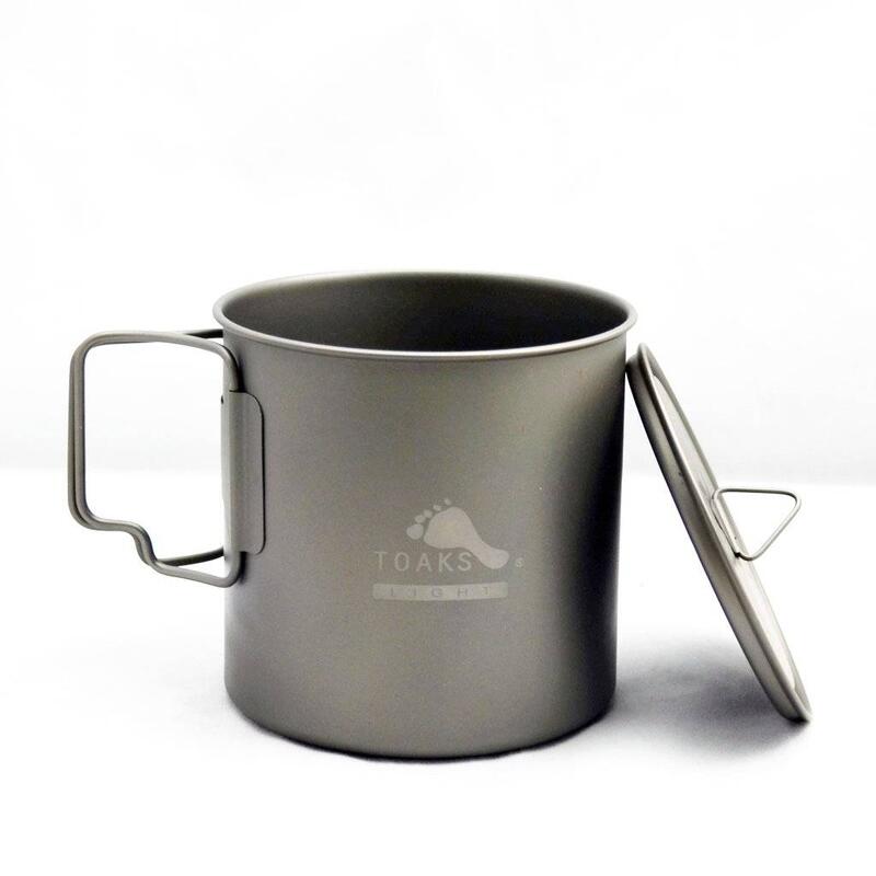 Toaks Titanium 650ml Pan - Ultralight