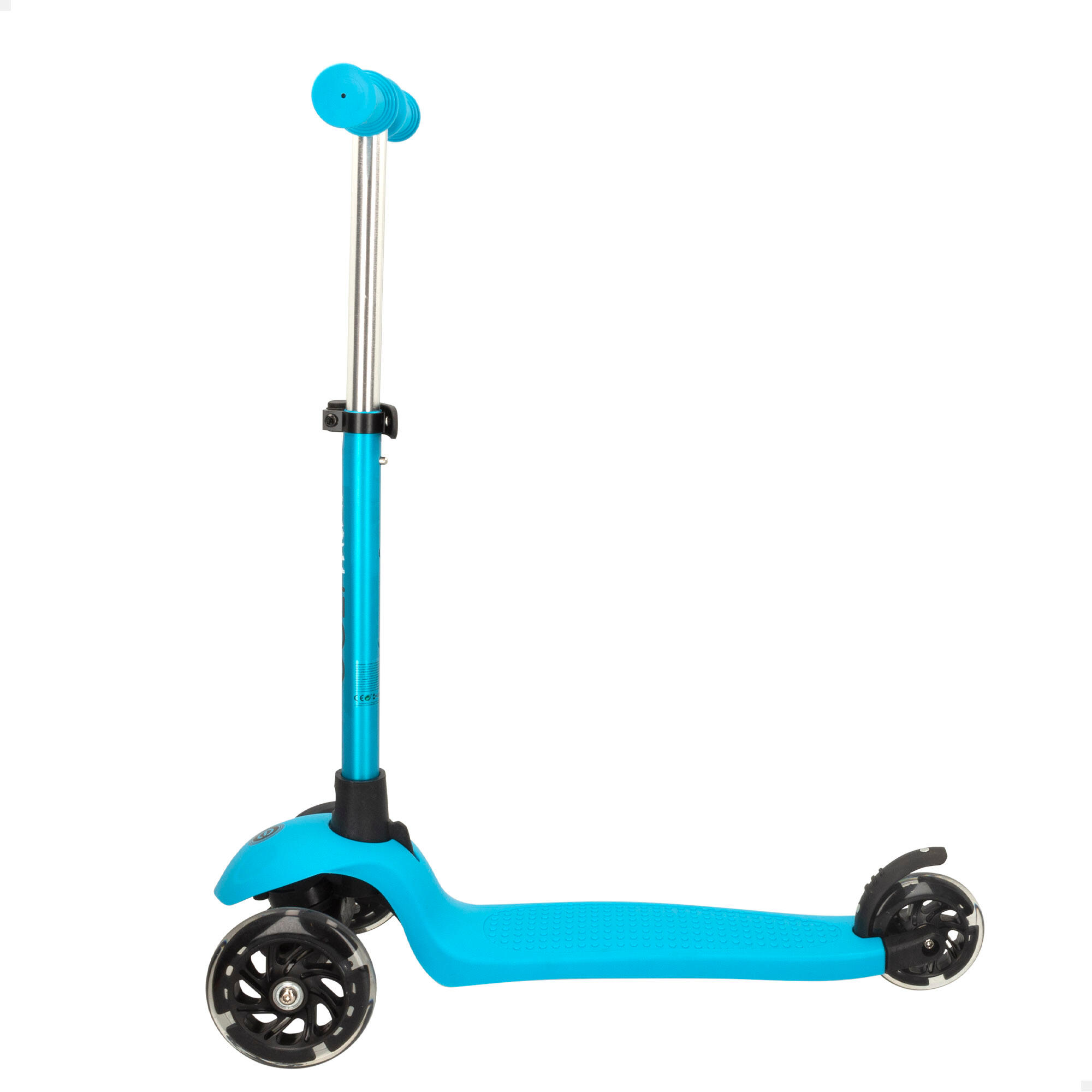 Scooter à 3 roues bleu avec guidon amovible EEZI 2/5
