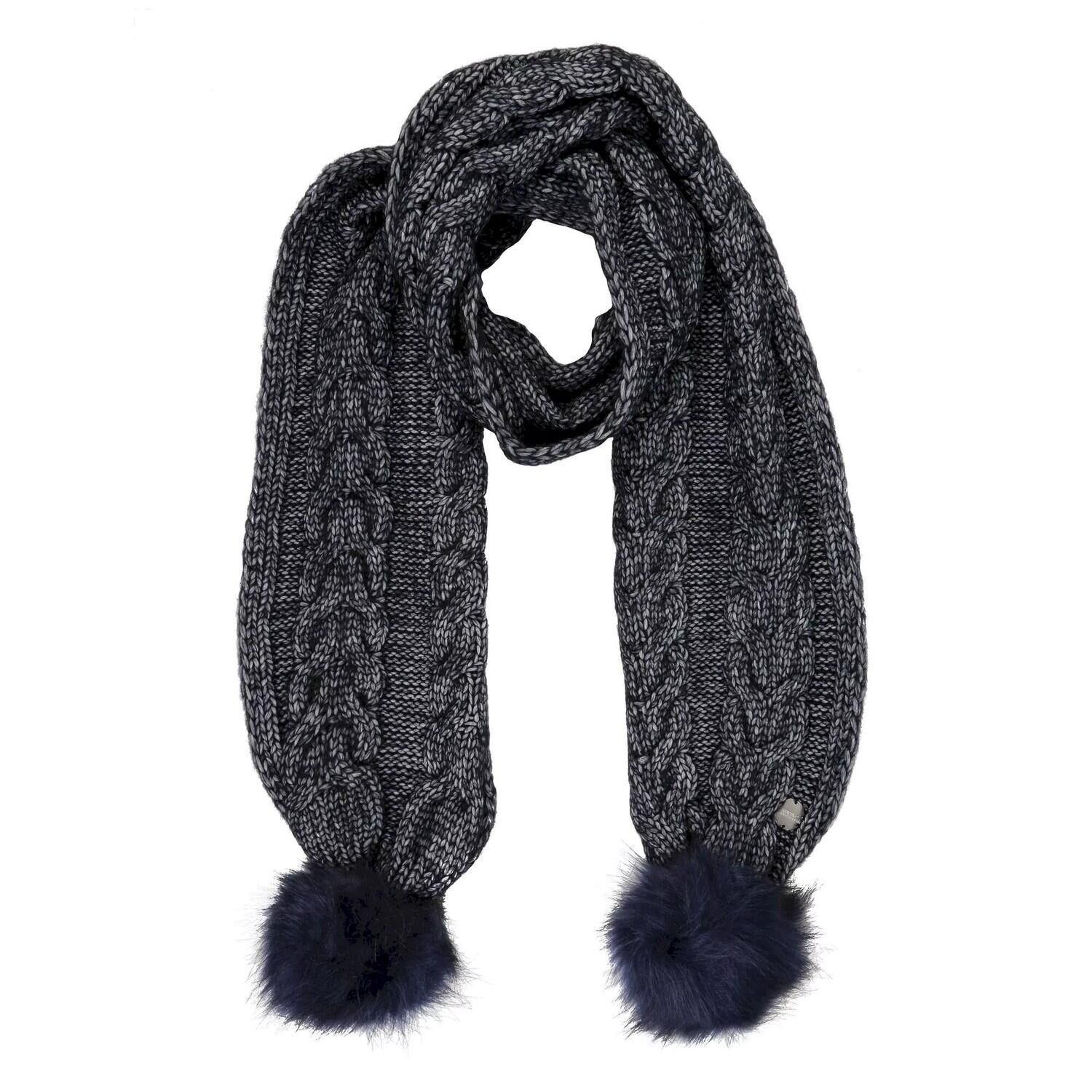 REGATTA Womens/Ladies Lovella III Bobble Winter Scarf (Navy)