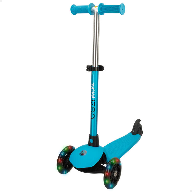 Patinete Airel Plegable y Ajustable con Luces para Niños de 3 a 12