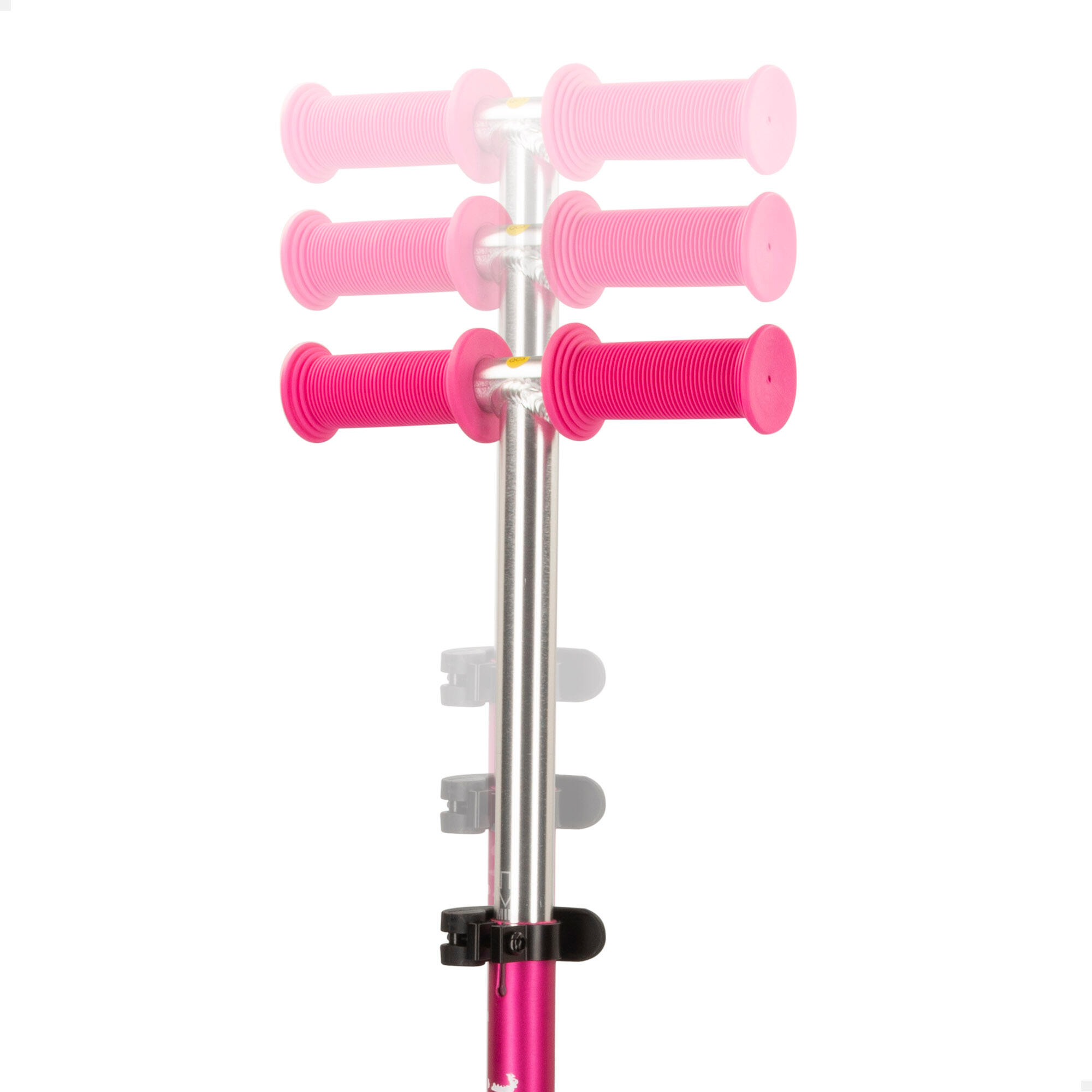 Scooter à 3 roues fuchsia avec guidon amovible EEZI 3/5