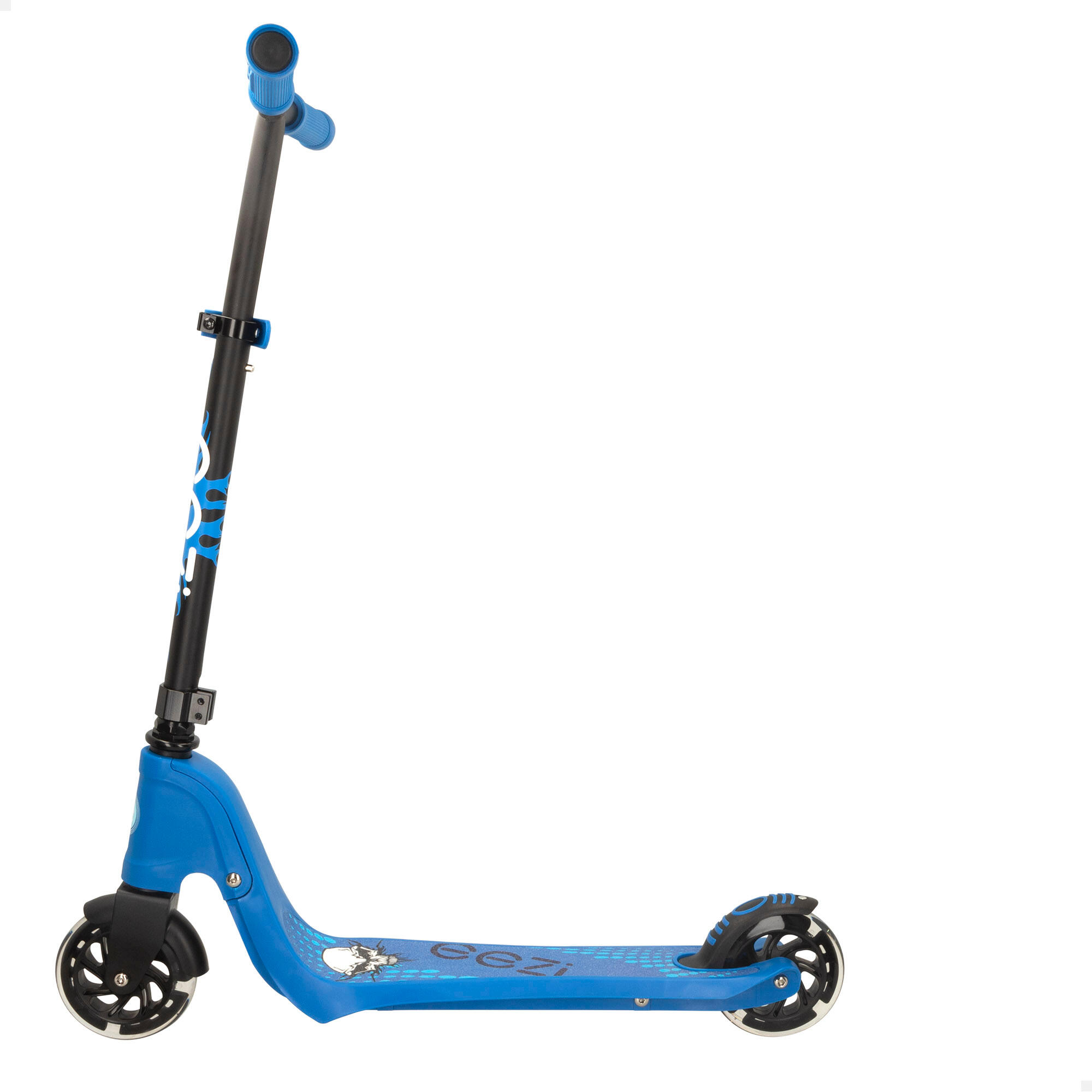 Scooter à 2 roues avec lumières bleu EEZI 2/4