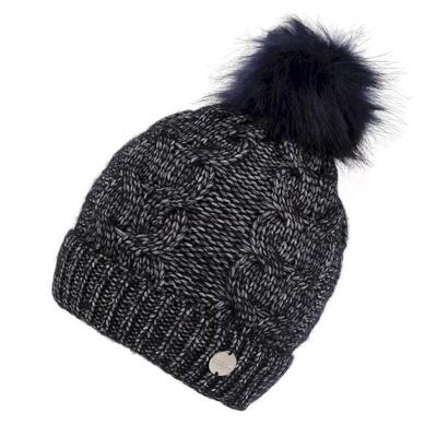 Cappello A Cuffia Pon Pon Donna Regatta Lovella III Blu Navy
