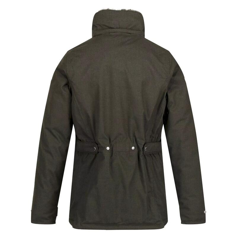 Veste imperméable LEIGHTON Femme (Kaki foncé)