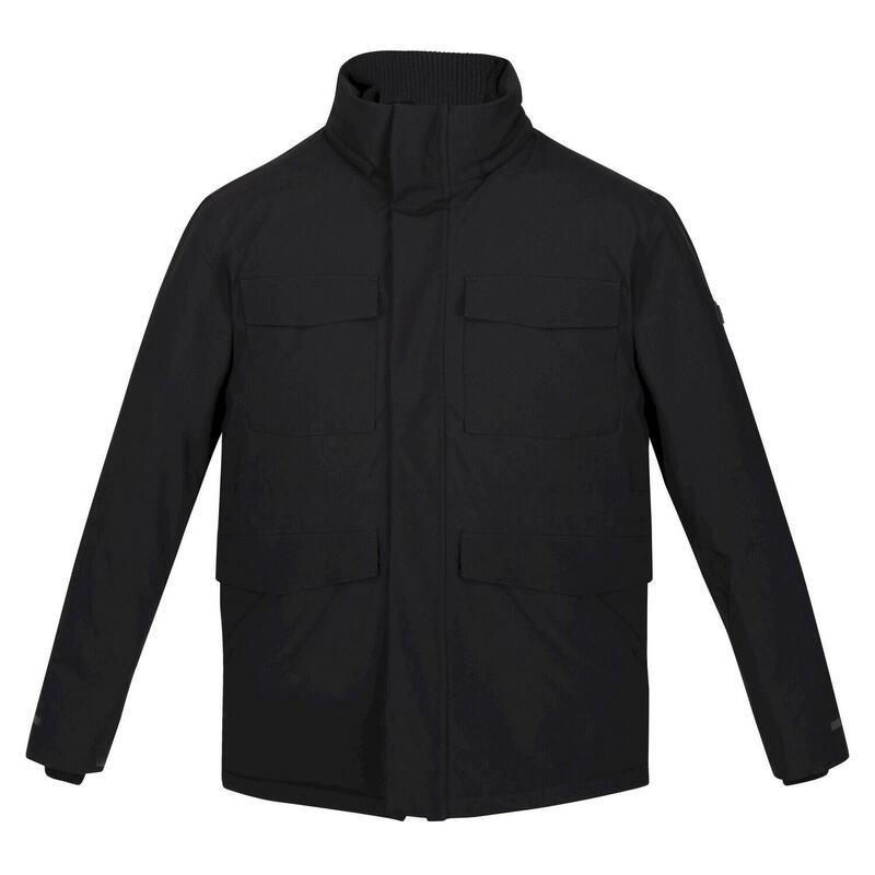 Chaqueta Impermeable Edin para Hombre Negro