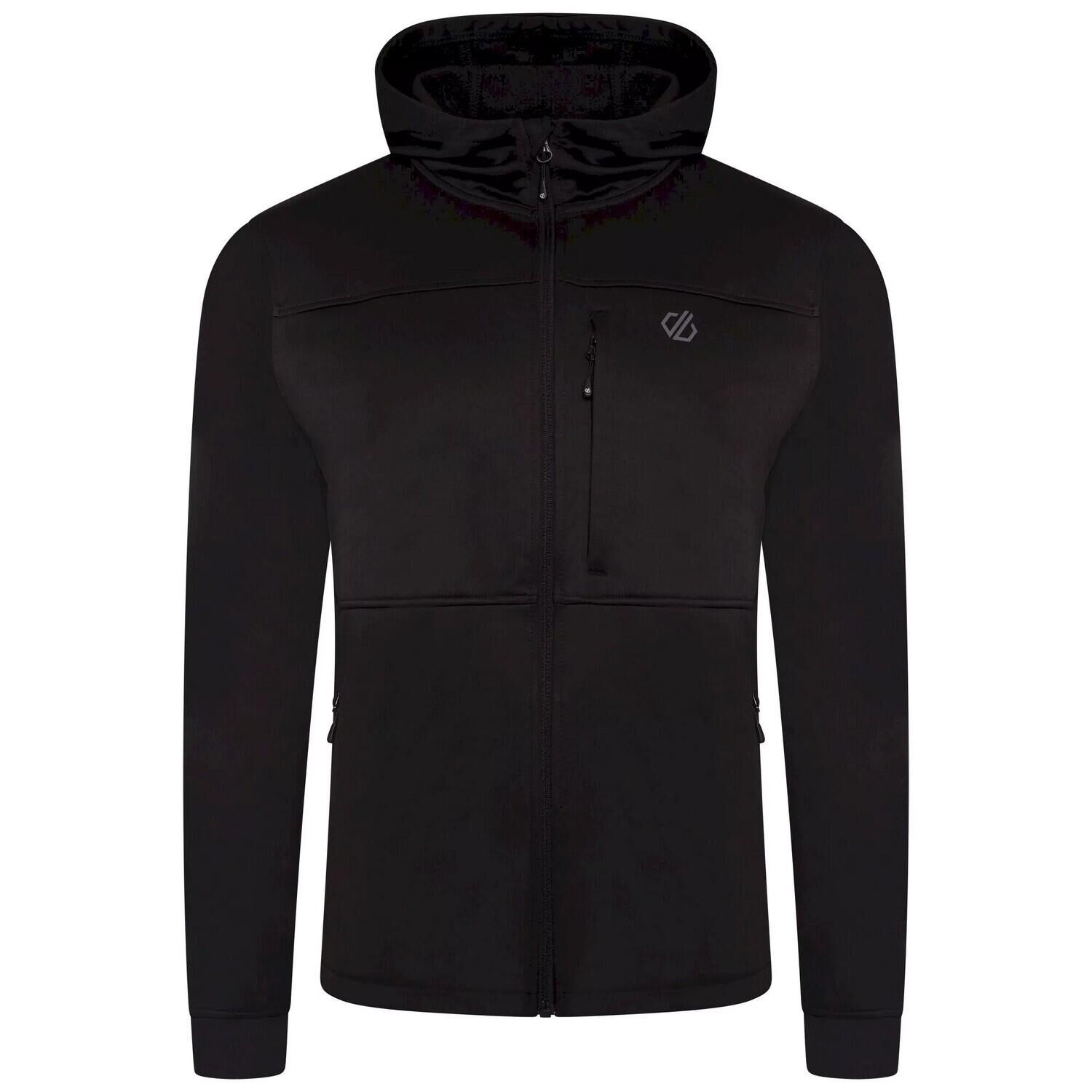 DARE 2B Mens Out Calling Fleece Full Zip Hoodie (Black)