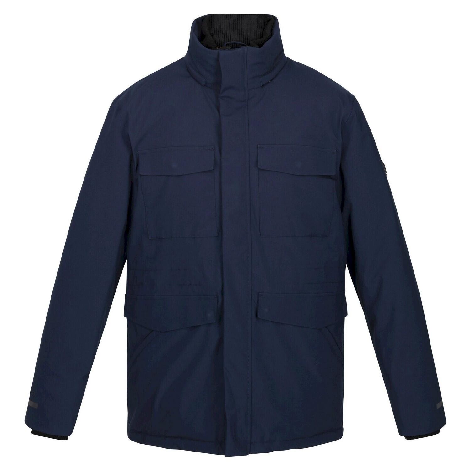 EDIN Men's Waterproof Jacket (Navy Blue)