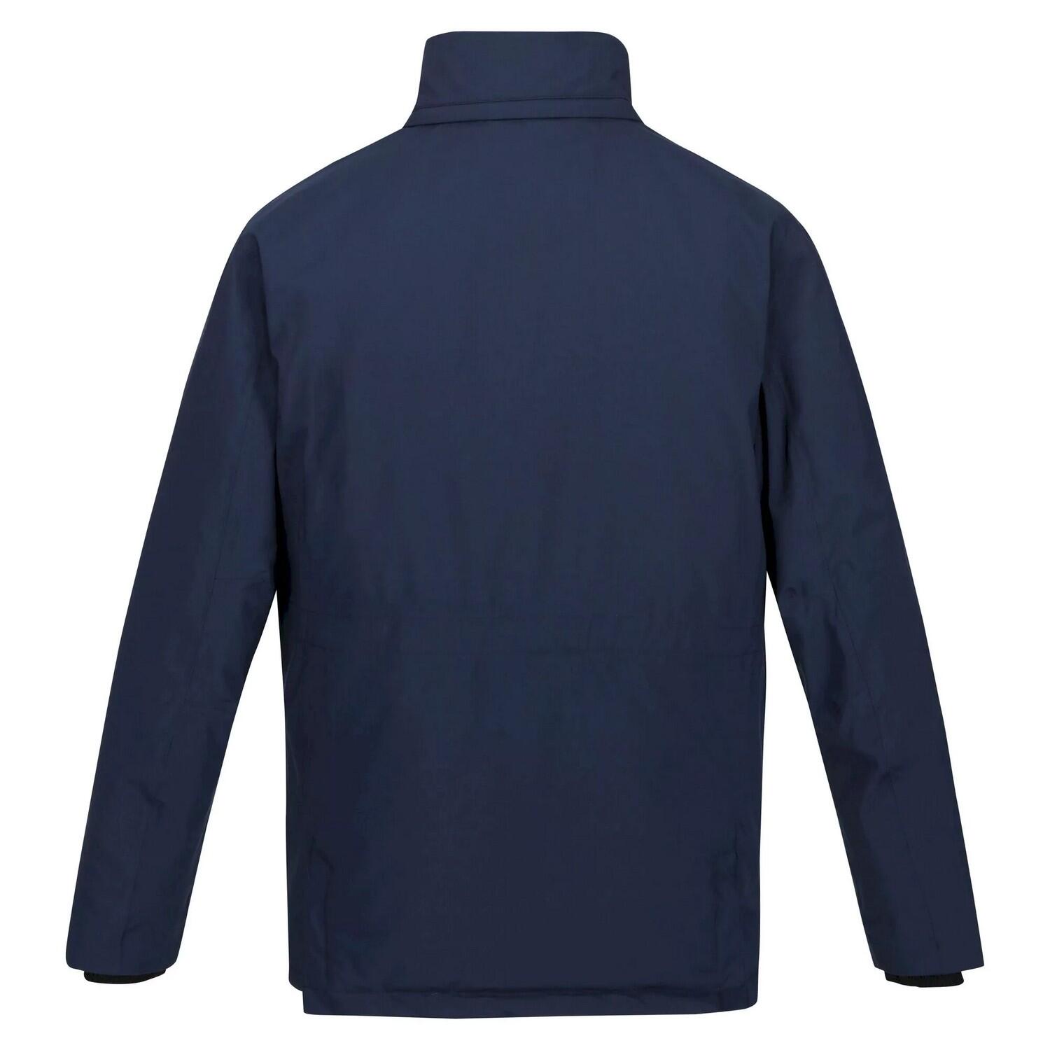 Mens Edin Waterproof Jacket (Navy) 2/5