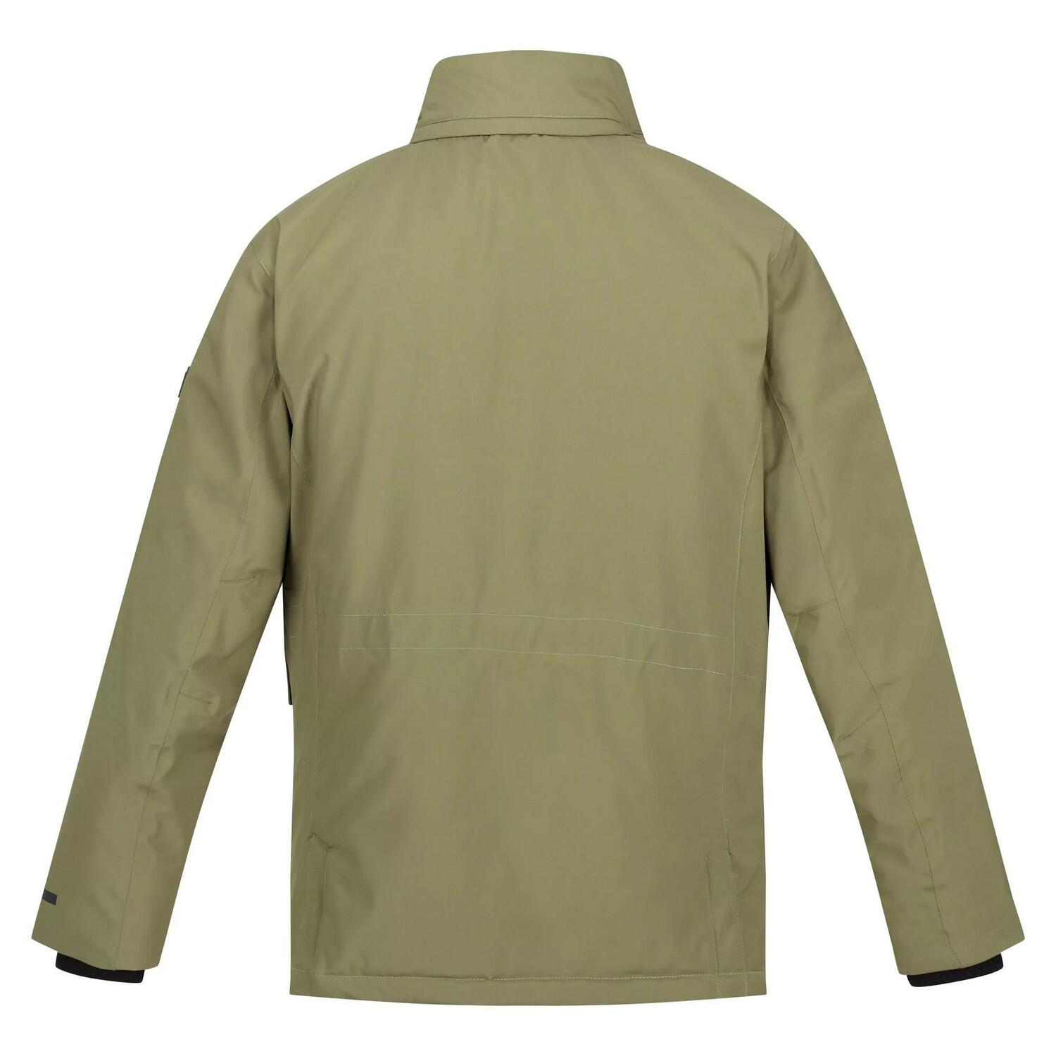 EDIN Men's Waterproof Jacket (Khaki Green)