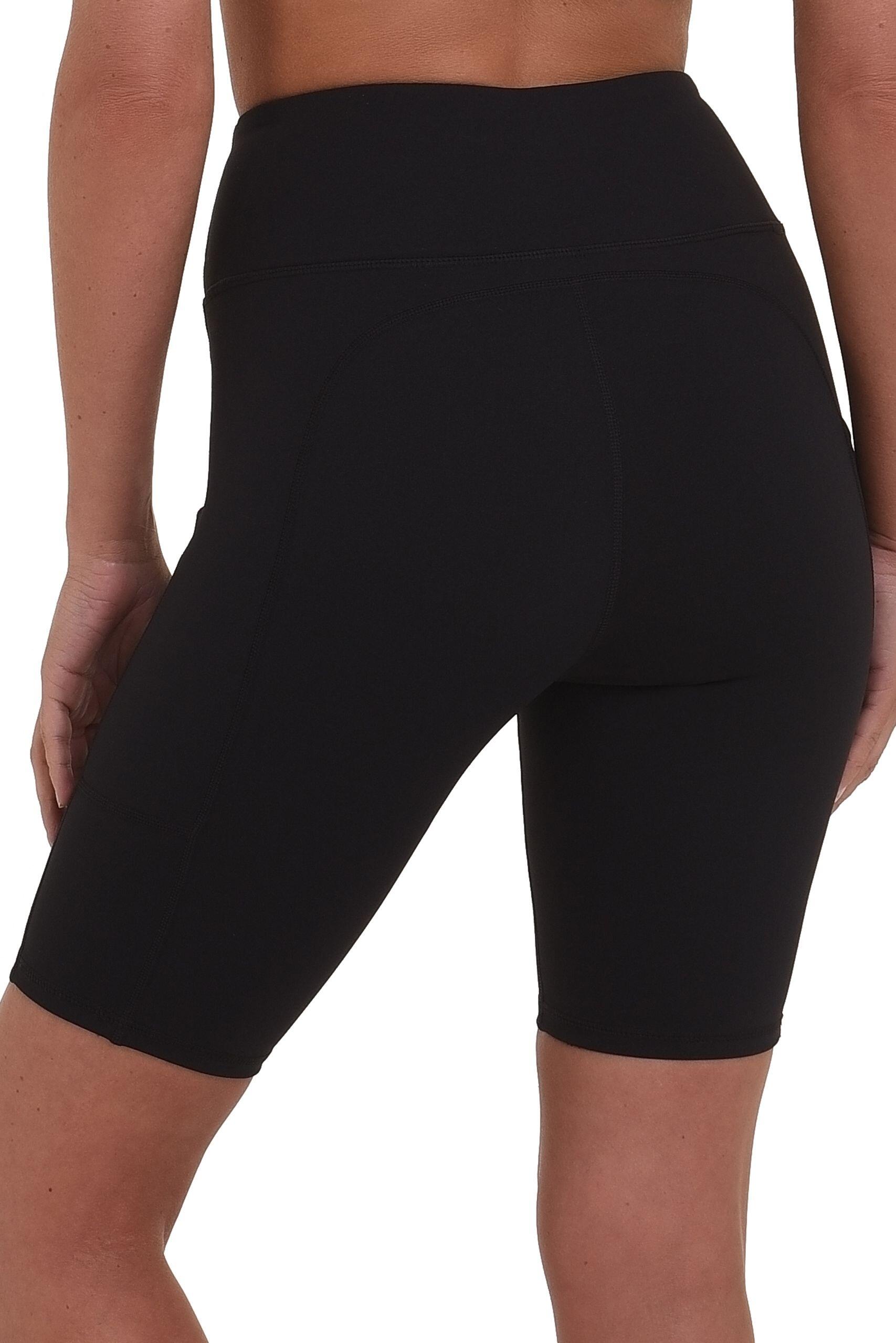 Women's Equilibrium Yoga Shorts - Black 2/5