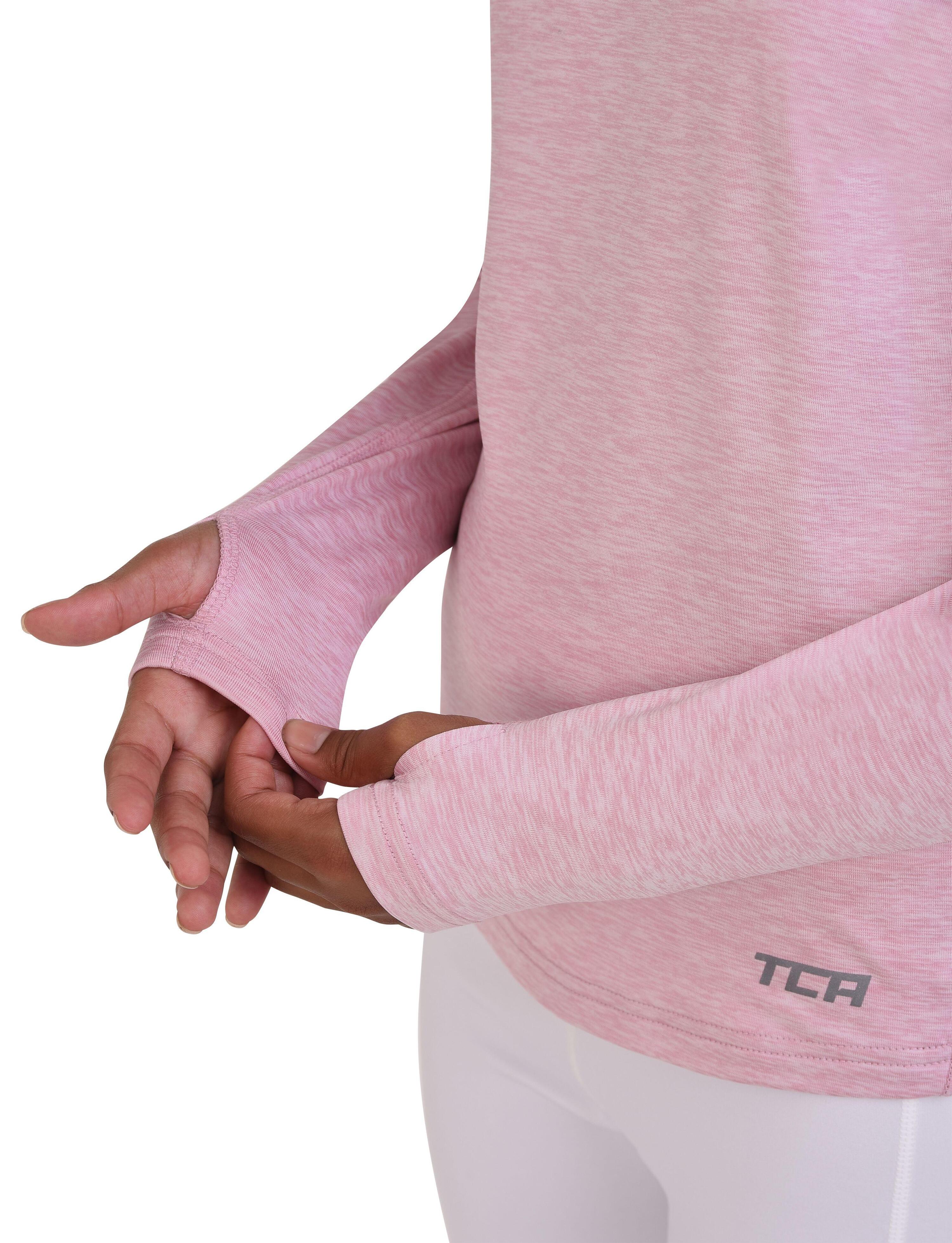 Girls' Thermal Funnel Neck Top - Sweet Lilac Marl 4/4