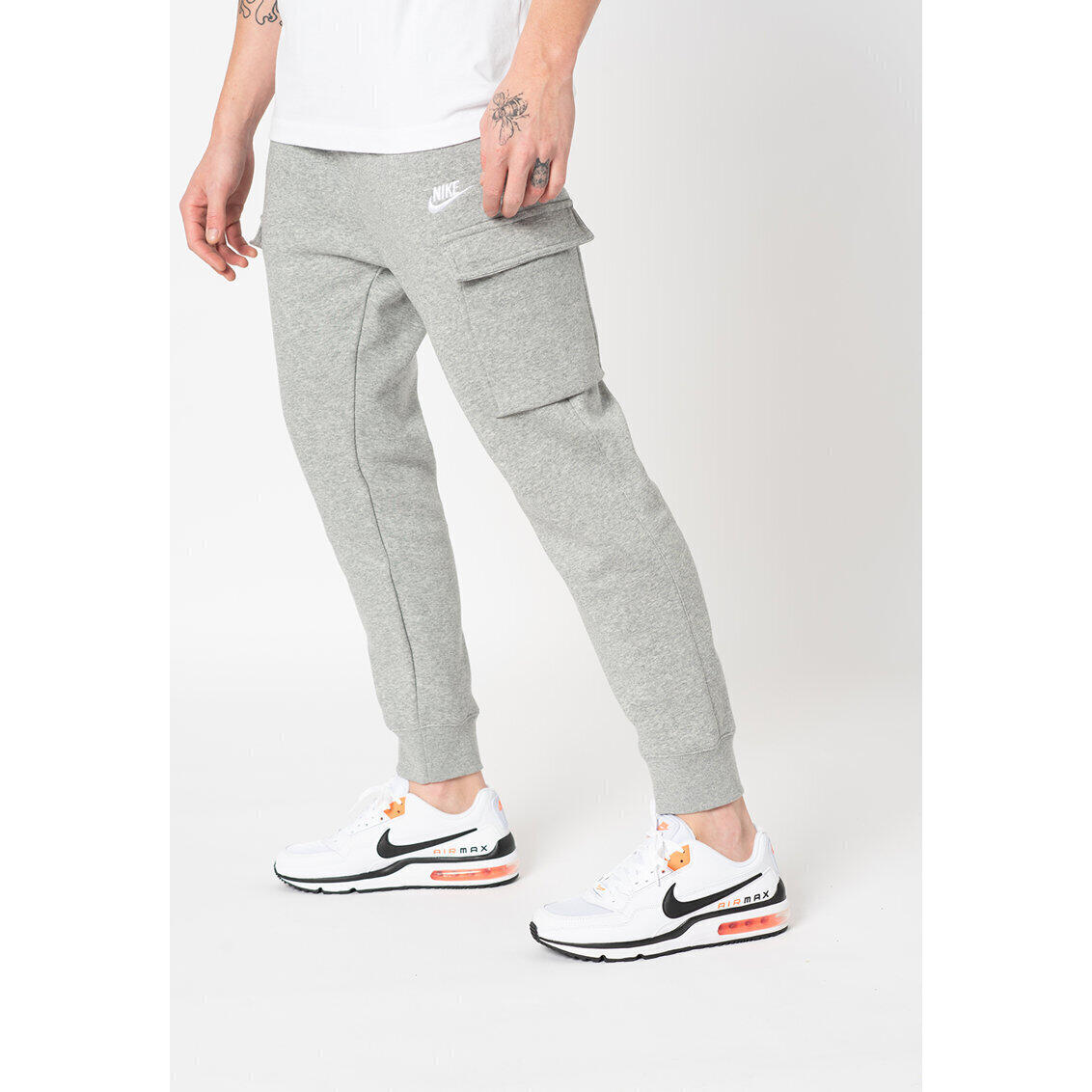 Un pantalon Nike Sportswear Club, Gris, Hommes 4/5