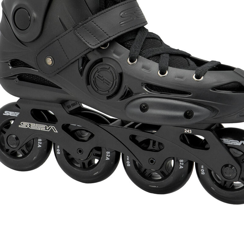 Rolki freeride męskie SEBA E3 80 Black 2021