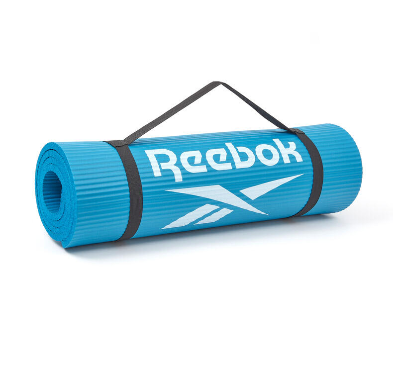 Reebok 10mm Training Yoga Mat with Strap 3/3