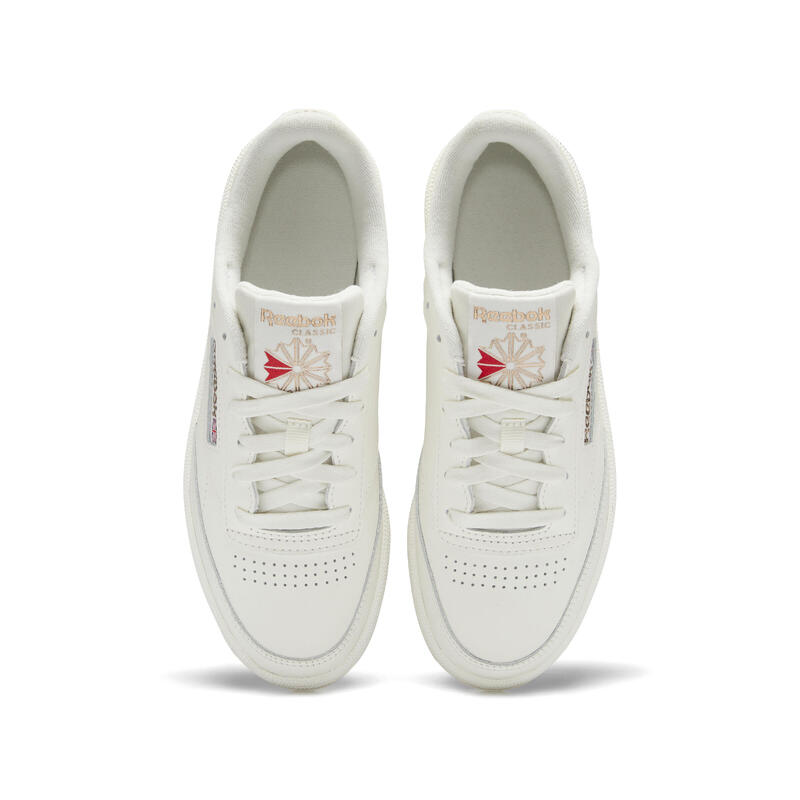 Pantofi Reebok Club C 85 din piele albă