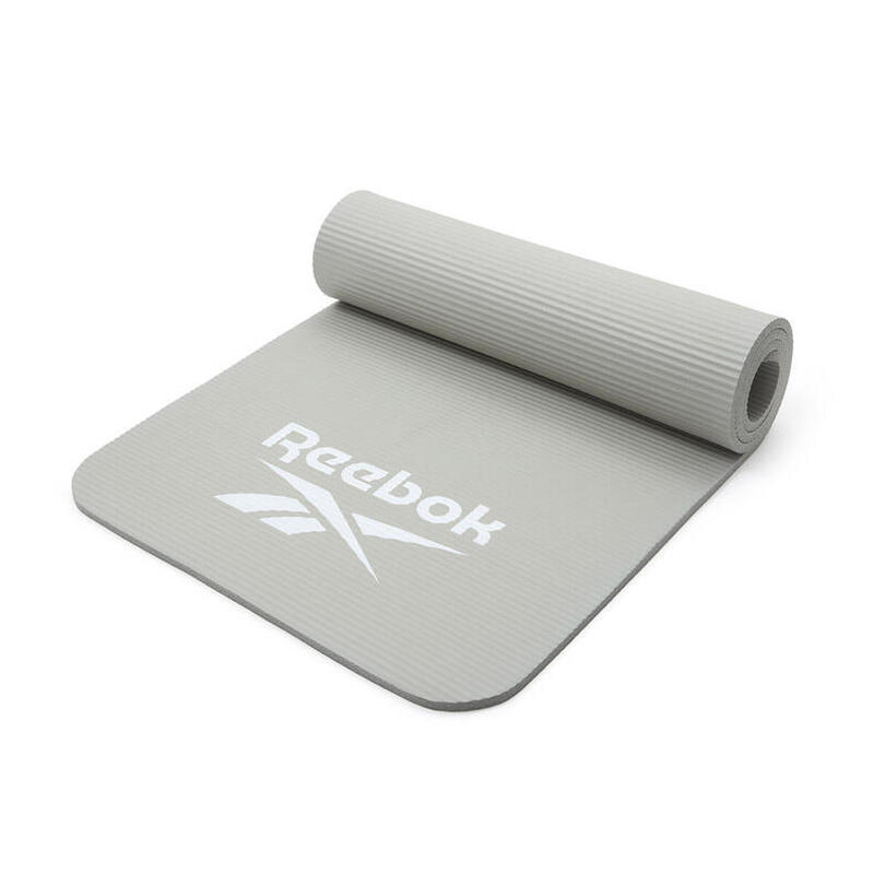 Tapis d'entraînement Reebok - 10 mm Couleur : Gris