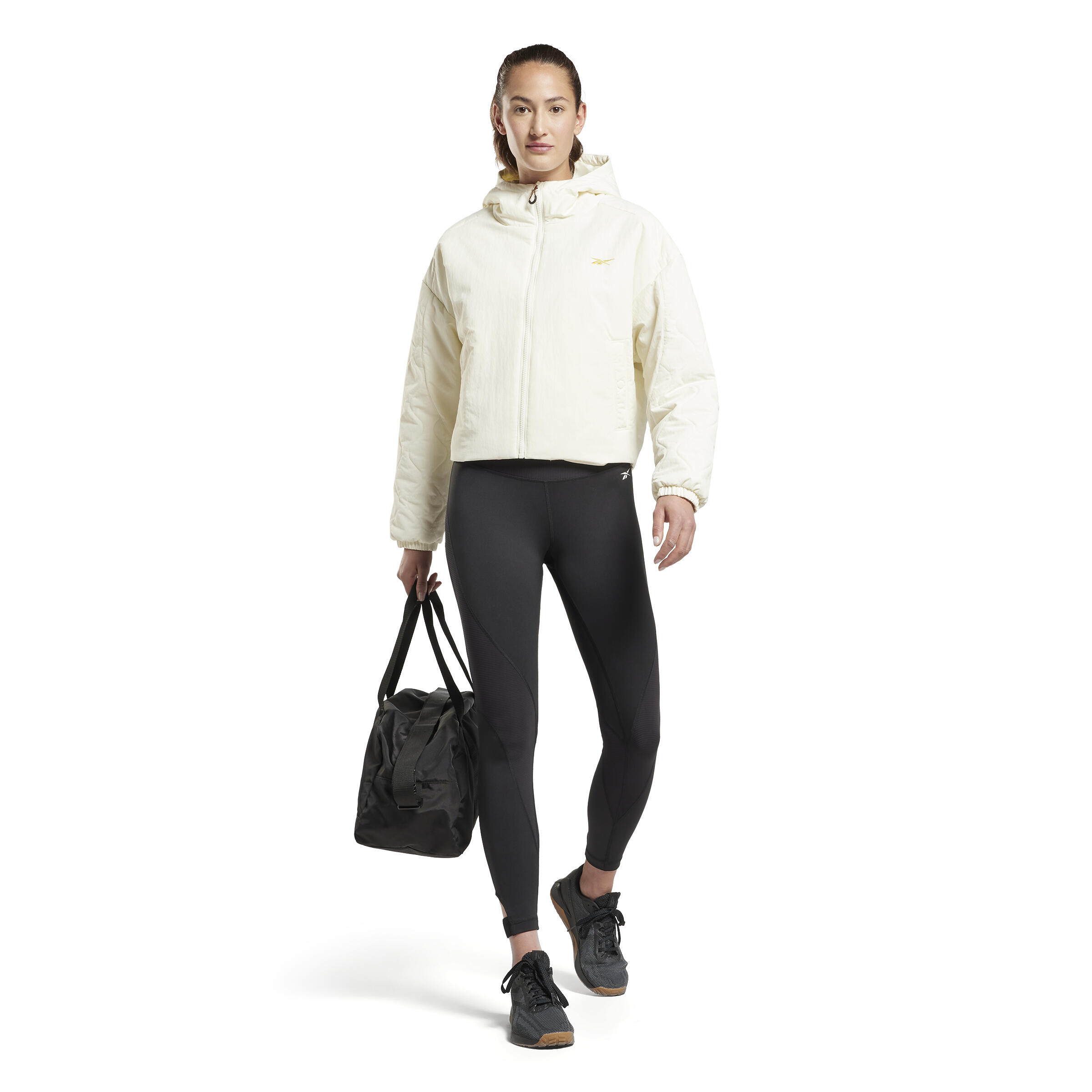 Damesjack met rits en capuchon Reebok Thermowarm+Graphene 4/5