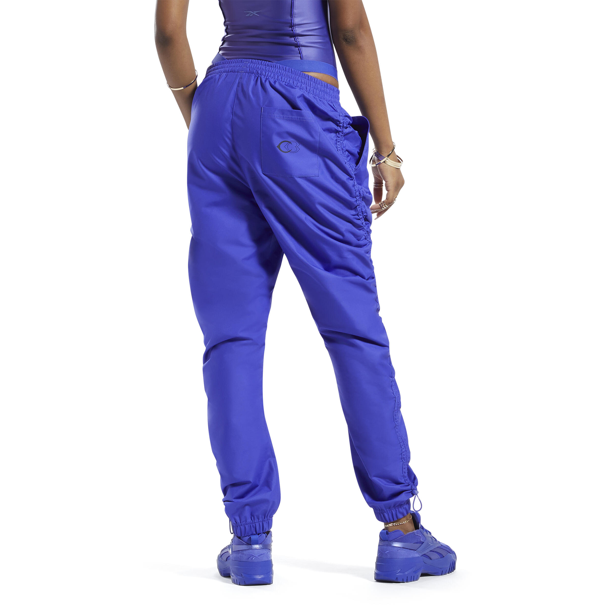 Pantaloni da donna in felpa intrecciata Reebok Cardi B 4/5