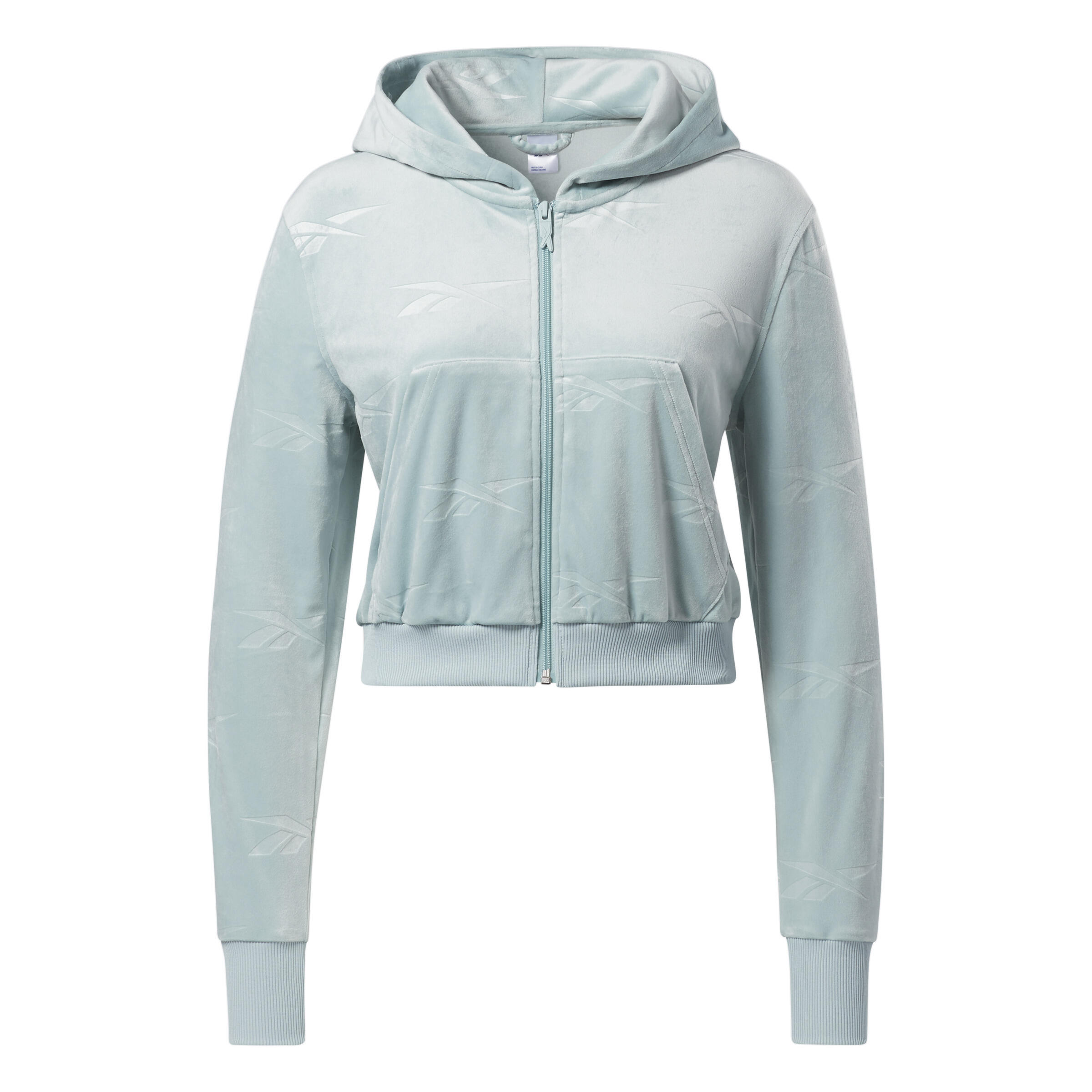 Sweatshirt zippé en velours femme Reebok Classics Energy Q4 1/5